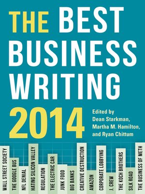 cover image of The Best Business Writing 2014